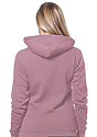 Unisex Fashion Fleece Pullover Hoodie DESERT ROSE Back