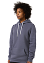 Unisex Fashion Fleece Pullover Hoodie GRAPHITE Side2