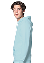 Unisex Fashion Fleece Pullover Hoodie HEATHER BREEZE Side