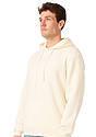 Unisex Fashion Fleece Pullover Hoodie NATURAL Side