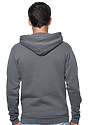 Unisex Fashion Fleece Pullover Hoodie NICKEL Back