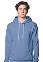 Unisex Fashion Fleece Pullover Hoodie PERIWINKLE Front