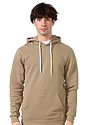 Unisex Fashion Fleece Pullover Hoodie WALNUT Front