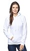 Unisex Fashion Fleece Pullover Hoodie WHITE Front2