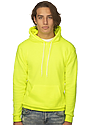 Unisex Fashion Fleece Neon Pullover Hoodie  Front