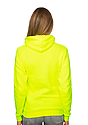 Unisex Fashion Fleece Neon Pullover Hoodie  Back2