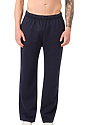 Unisex Fashion Fleece Straight Leg Sweatpant NAVY 1