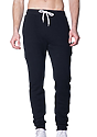 Unisex Fashion Fleece Jogger Sweatpant BLACK Front