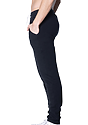 Unisex Fashion Fleece Jogger Sweatpant BLACK Back