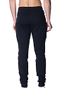 Unisex Fashion Fleece Jogger Sweatpant BLACK Back2