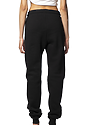Unisex Fashion Fleece Jogger Sweatpant BLACK LaydownBack2