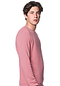 Unisex Fashion Fleece Crew Sweatshirt DESERT ROSE 3
