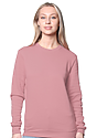 Unisex Fashion Fleece Crew Sweatshirt DESERT ROSE 5