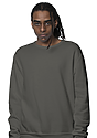 Unisex Fashion Fleece Crew Sweatshirt GRAPHITE 2