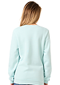 Unisex Fashion Fleece Crew Sweatshirt HEATHER BREEZE 7