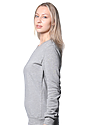 Unisex Fashion Fleece Crew Sweatshirt HEATHER GREY 6