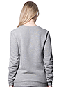 Unisex Fashion Fleece Crew Sweatshirt HEATHER GREY 7