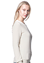 Unisex Fashion Fleece Crew Sweatshirt NATURAL 3