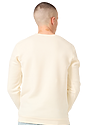 Unisex Fashion Fleece Crew Sweatshirt NATURAL 4
