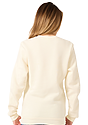Unisex Fashion Fleece Crew Sweatshirt NATURAL 7