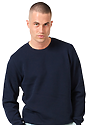 Unisex Fashion Fleece Crew Sweatshirt NAVY 2