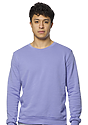 Unisex Fashion Fleece Crew Sweatshirt PERIWINKLE 2