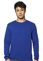 Unisex Fashion Fleece Crew Sweatshirt ROYAL 2