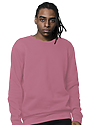 Unisex Fashion Fleece Crew Sweatshirt WINE 2