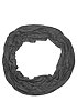 Unisex eco Triblend Infinity Scarf ECO TRI CHARCOAL Front