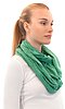 Unisex eco Triblend Infinity Scarf ECO TRI KELLY Front