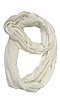 Unisex eco Triblend Infinity Scarf ECO TRI NATURAL Front