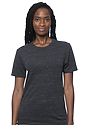 Unisex eco Triblend Short Sleeve Tee ECO TRI CHARCOAL Front2
