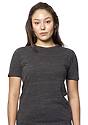 Unisex eco Triblend Short Sleeve Tee ECO TRI CHARCOAL Front2