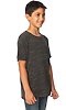 Youth eco Triblend Short Sleeve Tee ECO TRI CHARCOAL Front