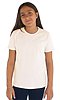 Youth eco Triblend Short Sleeve Tee ECO TRI NATURAL Front2