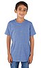 Youth eco Triblend Short Sleeve Tee ECO TRI ROYAL Front