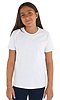 Youth eco Triblend Short Sleeve Tee ECO TRI WHITE Front2