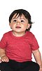 Infant eco Triblend Short Sleeve Tee ECO TRI TRUE RED Front