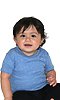 Infant eco Triblend Short Sleeve Tee ECO TRI ROYAL Front