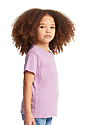 Toddler eco Triblend Short Sleeve Tee ECO TRI PURPLE Side