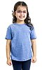 Toddler eco Triblend Short Sleeve Tee ECO TRI ROYAL Front2