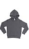 Youth Fashion Fleece Pullover Hoodie ASPHALT Front2