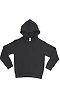 Youth Fashion Fleece Pullover Hoodie BLACK Front2