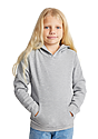 Youth Fashion Fleece Pullover Hoodie HEATHER GREY Front