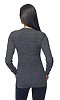 Unisex eco Triblend Heavyweight Thermal ECO TRI CHARCOAL Back2