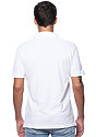 Unisex Organic Pique Polo Shirt SALT Back