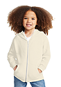Toddler Fashion Fleece Zip Hoodie NATURAL Front