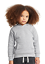 Toddler Fashion Fleece Pullover Hoodie HEATHER GREY Front
