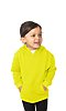 Toddler Fashion Fleece Neon Pullover Hoodie NEON YELLOW Front