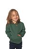 Toddler Fashion Fleece Pullover Hoodie 50/50 PINE Front